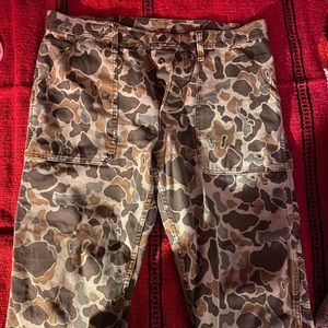 Wallace & Barnes Duck Camo Carpenter/Painter Pants